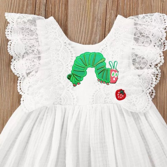 The very hungry Caterpillar Birthday Outfit Dress Clothes school Book - Picture 3 of 10